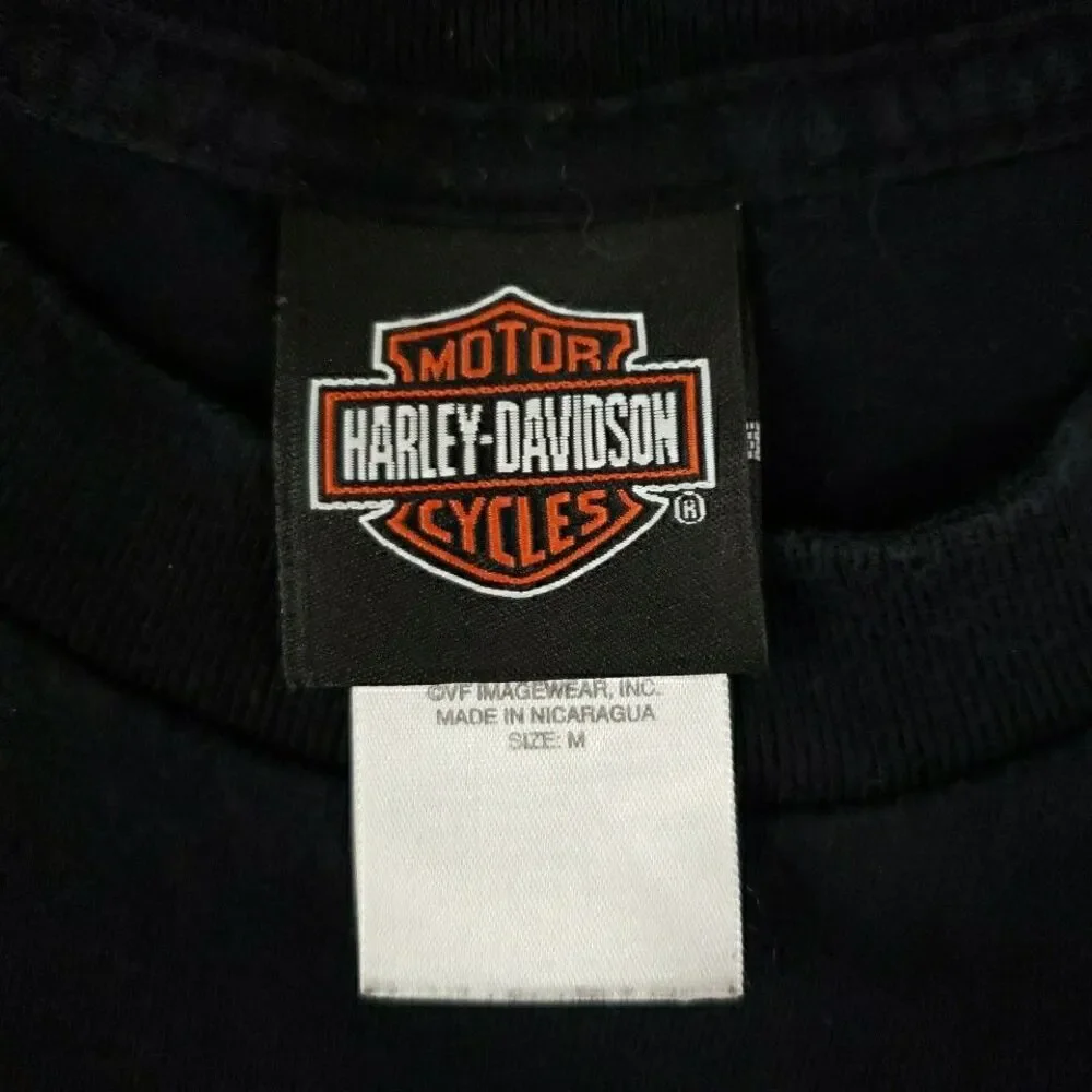 Harley Davidson T Shirt What Jingles Your Bells Santa Roeder Racing OH Men Sz M